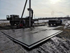 Heavy Duty Composite Construction Mats with Overlapping Flange 
