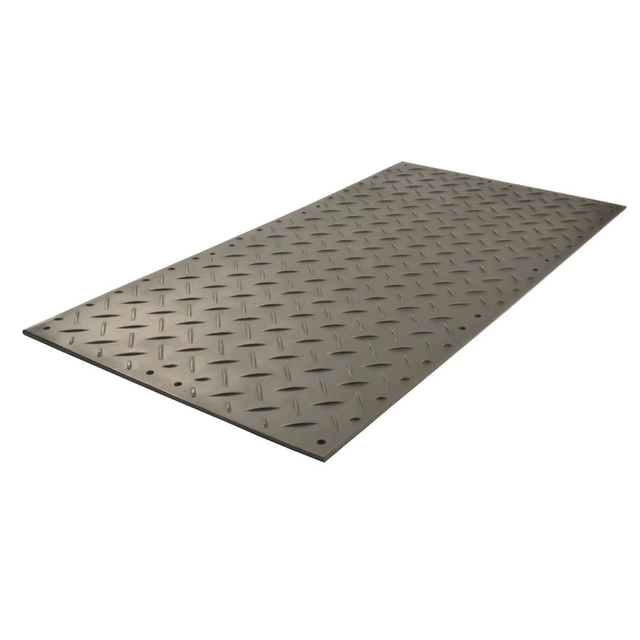 4x8 Hdpe Ground Protection Track Mat , 150 Ton Load Capacity