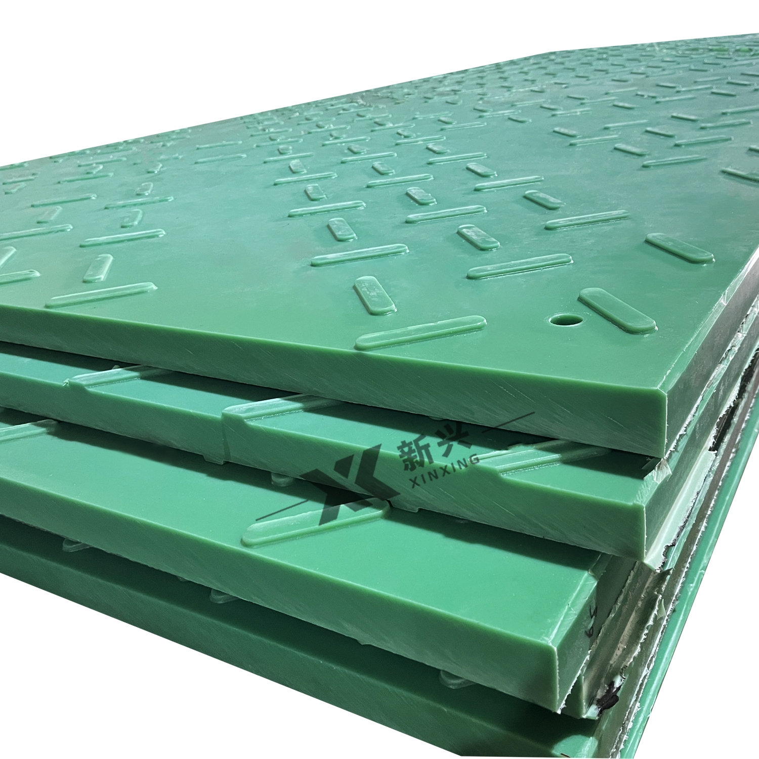 Heavy Duty Green Color Composite UHMWPE Ground Protection Mats