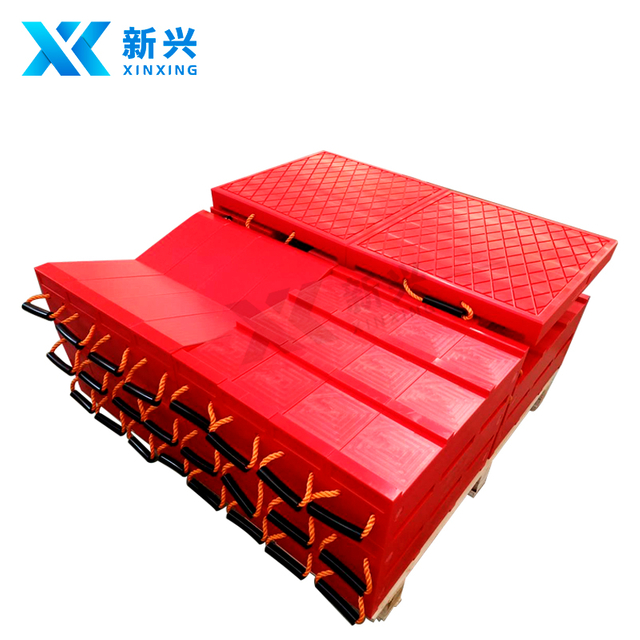 Anti-slip Interlocking Heavy Equipment Temporary Support Crane Stacker Cribbing Blocks
