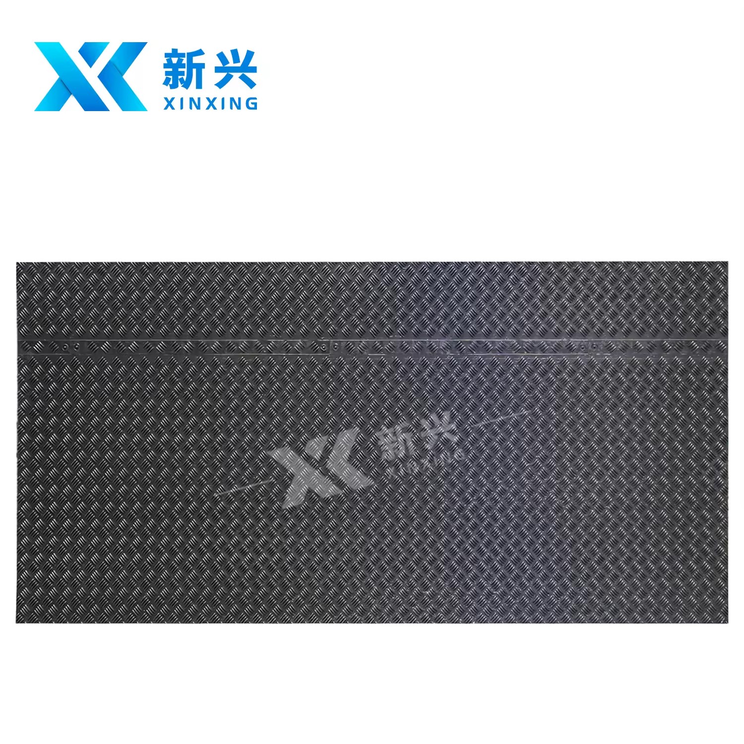 4X8 HDPE Composite Plastic Ground Protection Temporary Construction Road Mats Portafloor Floor Covering Events