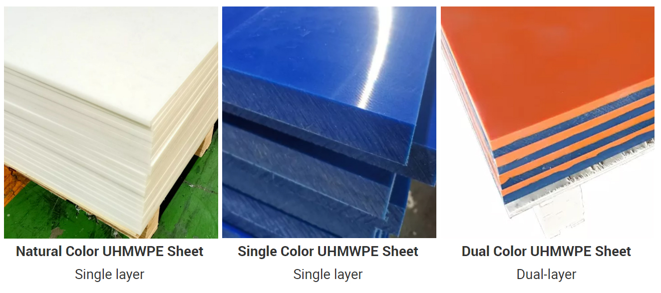 3 types of uhmwpe sheet