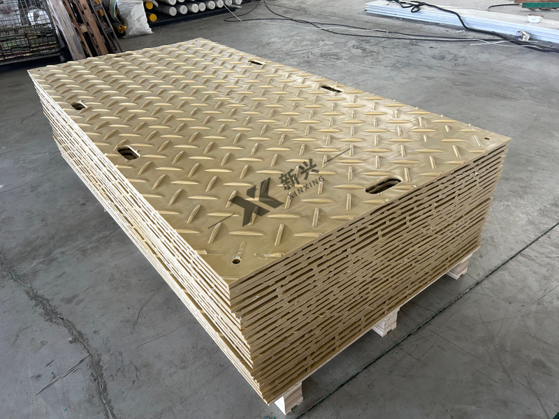 Xinxing Composite Plastic Construction Road Plate Light Duty HDPE Ground Portection Mats 