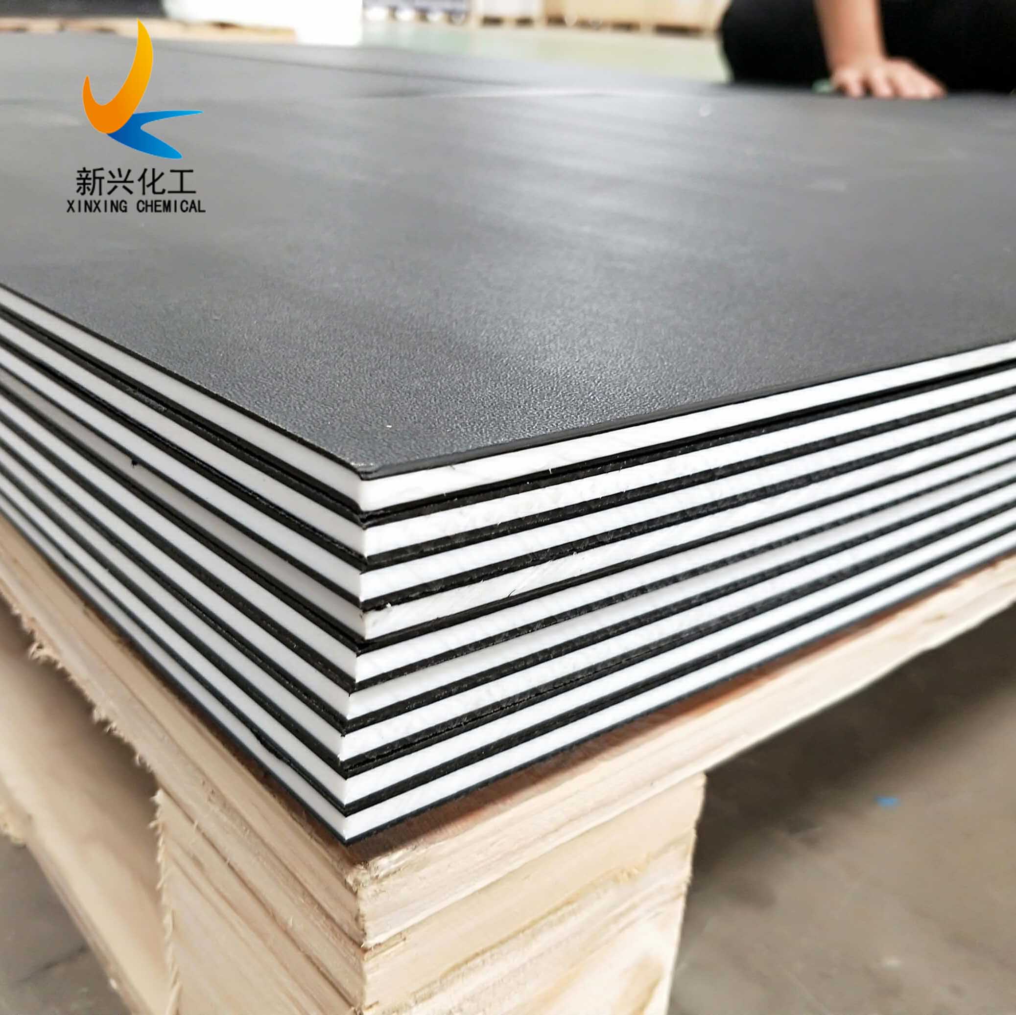 3 Layers Color Core Dual Color HDPE Sheet