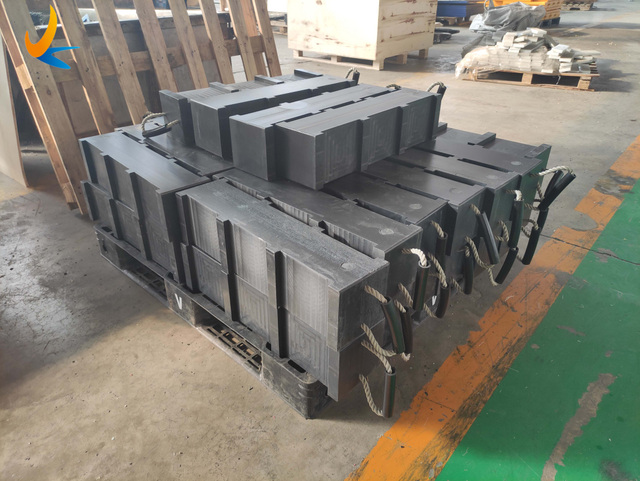 Customize Outrigger Supported Big Grip Cribbing Blocks for Heavy Crane