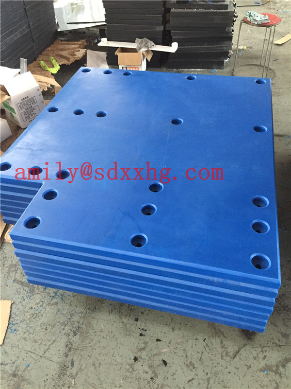 PE 1000 UHMW PE Fender facing pads