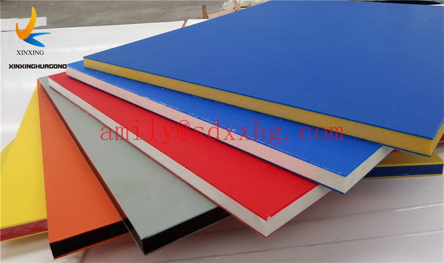 Anti-UV Extruded matte hdpe machinable plastic sheet for playground