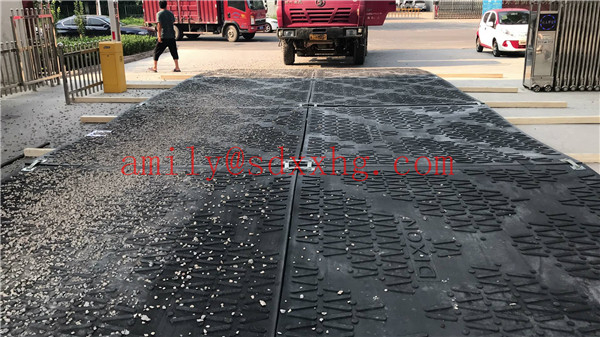 Plastic Construction Portable Roadway Ground Protection Mat