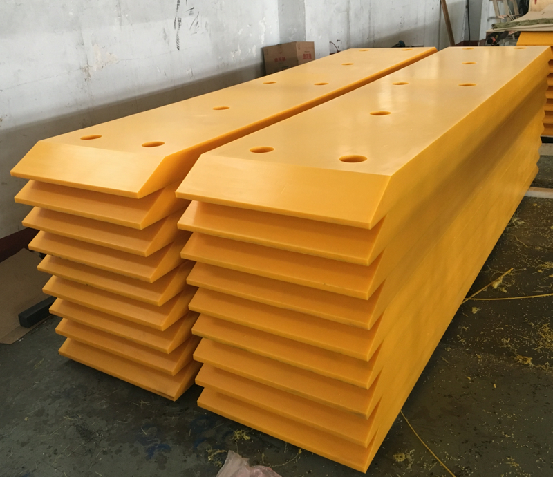 Marine fender UHMW-PE Sliding Plates - Buy UHMW-PE Sliding plate, UHMW ...