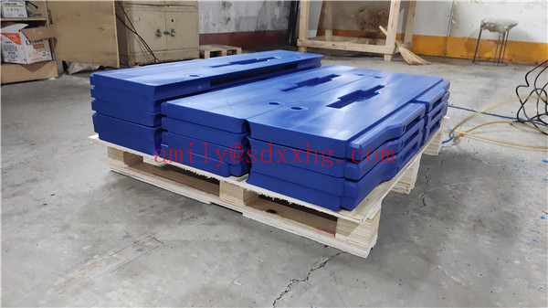 Blue Machined UHMW-PE Parts | UHMW-PE Panel | UHMW-PE Plate