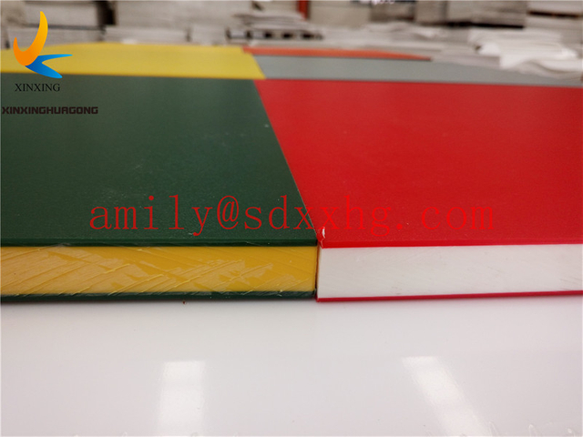 Textured Two color HDPE polyethylene PE300 Sheet