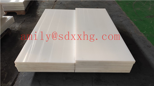Planed PE-UHMW (PE-1000) sheets Natural 2x1meter (UV-stabilised)