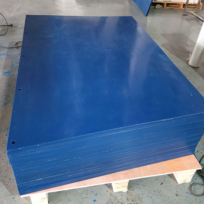 Dark blue T88 UHMW Polyethylene plate