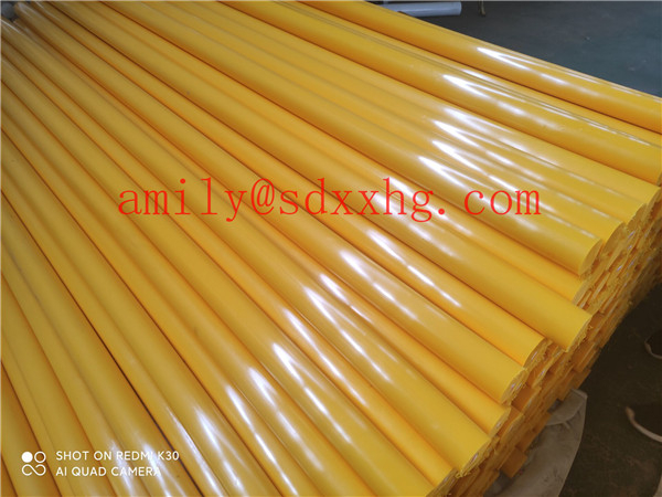 Extrued Yellow HDPE 300 polyethylene Rod 