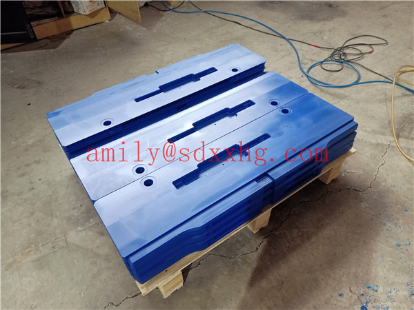 Blue Machined UHMW-PE Parts | UHMW-PE Panel | UHMW-PE Plate