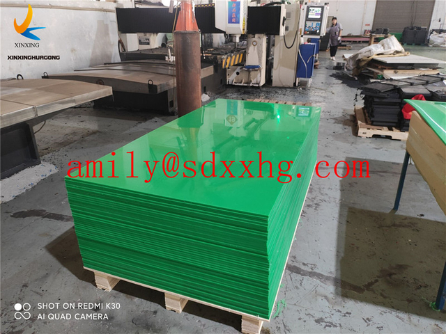 Green Polyethylene PE1000 Sheet | UHMW sheet | UHMWPE Sheet |XINXING