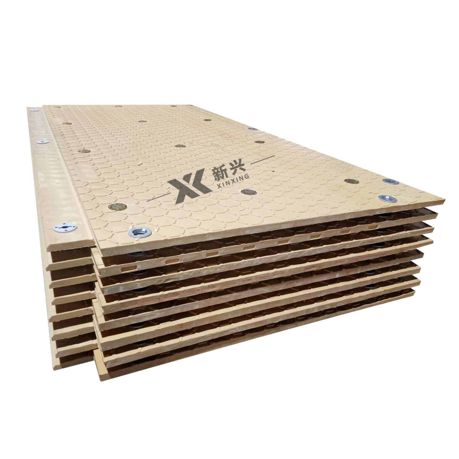 Composite Interlocking Rig Crane Mat Durabase Ground Protection Crane Megadeck Mat