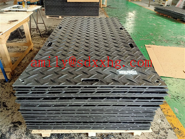 Temporary Trackway HDPE Road Mat Mobile Crane Ground Mat